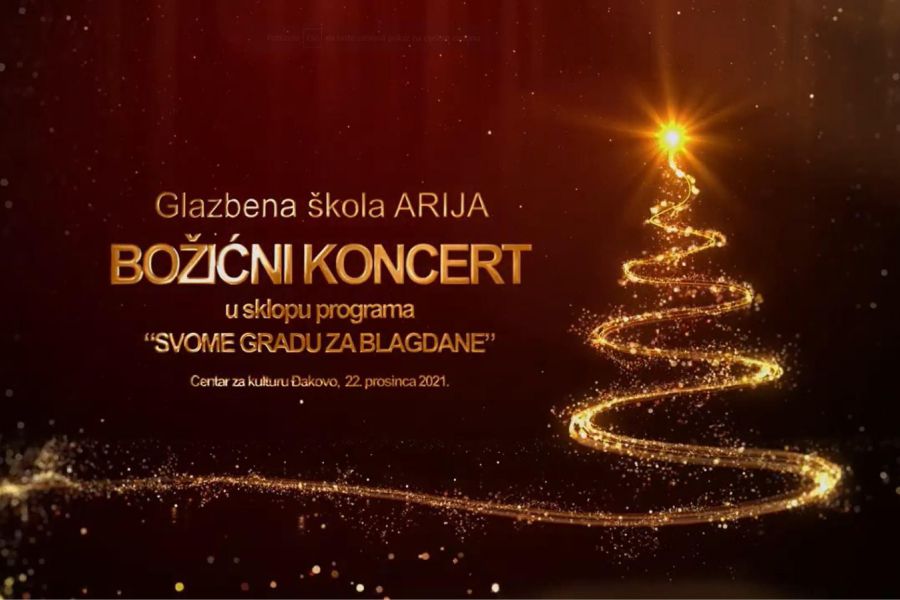 Klikni i pogledaj snimku Božićnog koncerta Glazbene škole Arija