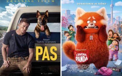 U kinu: Pas i Crvena panda