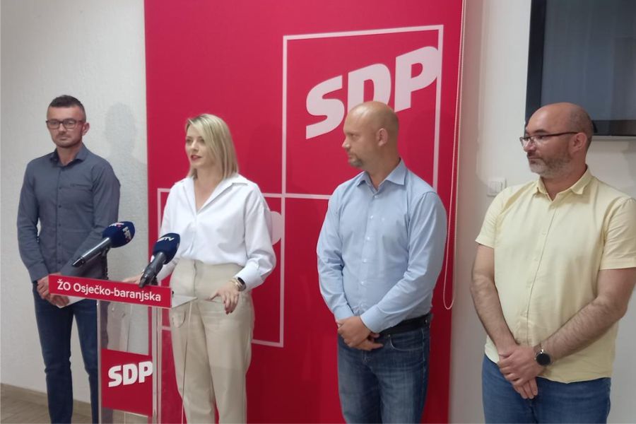 Županijski SDP održao konferenciju za medije na temu života u Slavoniji i Baranji