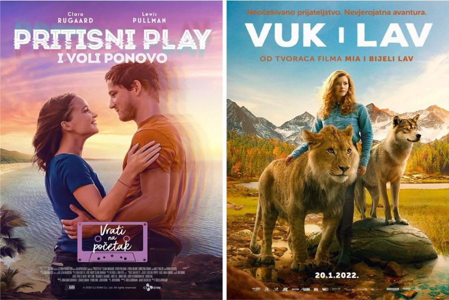 U kinu: Pritisni play i voli ponovno; Vuk i lav