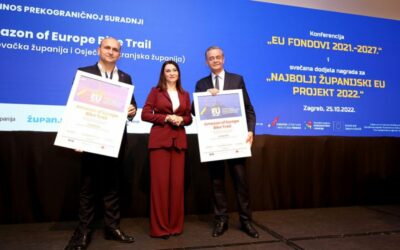 Još jedna nagrada Osječko-baranjskoj županiji za uspješnu realizaciju EU projekta