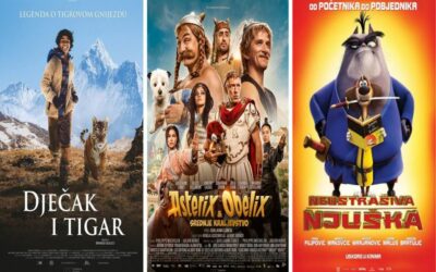 U kinu: Dječak i tigar, Asterix & Obelix: Srednje kraljevstvo i Neustrašiva njuška