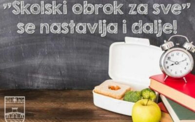 Nakon Osječko-baranjske županije, u cijeloj Hrvatskoj besplatan školski obrok za osnovnoškolce