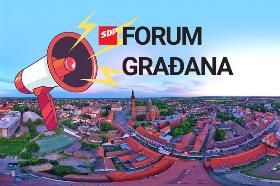 Lipanjski Forum građana koji organizira SDP u znaku je zdravstva u Đakovu
