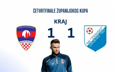 Sjajna pobjeda Đakovo Croatije! Iz Županijskog kupa izbacili Zrinski iz Jurjevca