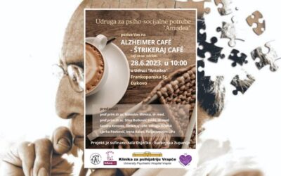 Udruga “Amadea” organizira edukativni program pod nazivom Alzheimer Cafe – Štrikeraj Cafe