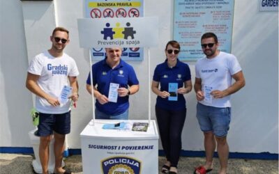 Preventivne aktivnosti policije na bazenu u Đakovu