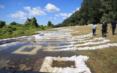 Visoki vodeni val bez većih opasnosti prolazi Dravom na području Osječko-baranjske županije