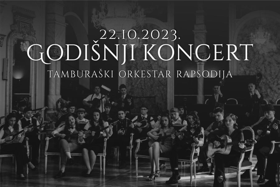 Godišnji koncert Tamburaškog orkestra Rapsodija