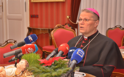 Nadbiskup Đuro Hranić održao predbožićnu konferenciju za medije