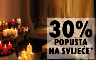 TEDi donosi blagdanski ugođaj s 30% popusta na svijeće