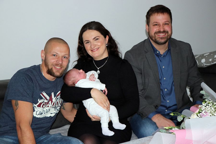 Djevojčica Elena Brodilo je prva beba s područja Grada Đakova rođena u 2024. godini!