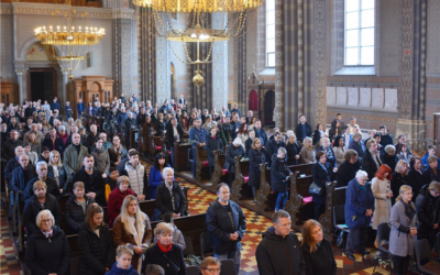 U katedrali obilježena Cvjetnica i spomen 34. obljetnice ređenja nadbiskupa Marina Srakića