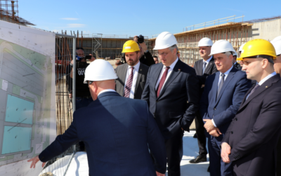Premijer Andrej Plenković posjetio Đakovo i obišao otvorena gradilišta