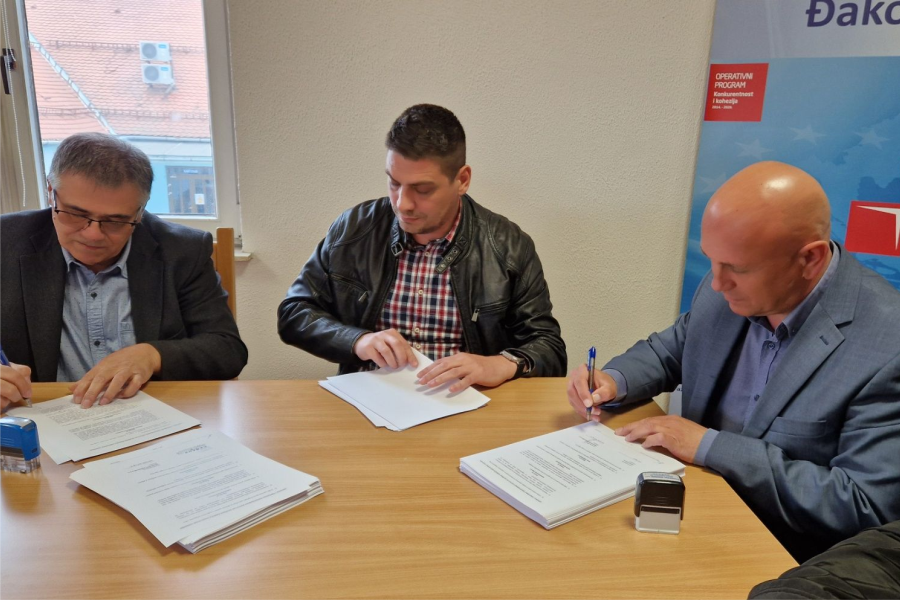 Potpisan Ugovor o izgradnji vodovodne mreže za naselja Potnjani, Paljevina i Bračevci