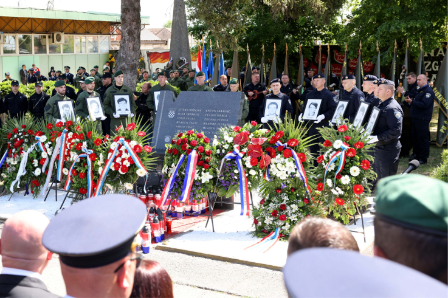 Obilježena 33. godišnjica masakra nad hrvatskim redarstvenicima u Borovu