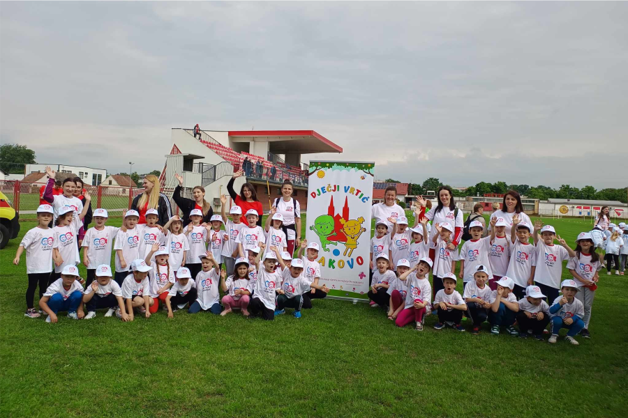 Dječji vrtić Đakovo osvojio drugo mjesto na Olimpijskom festivalu dječjih vrtića!