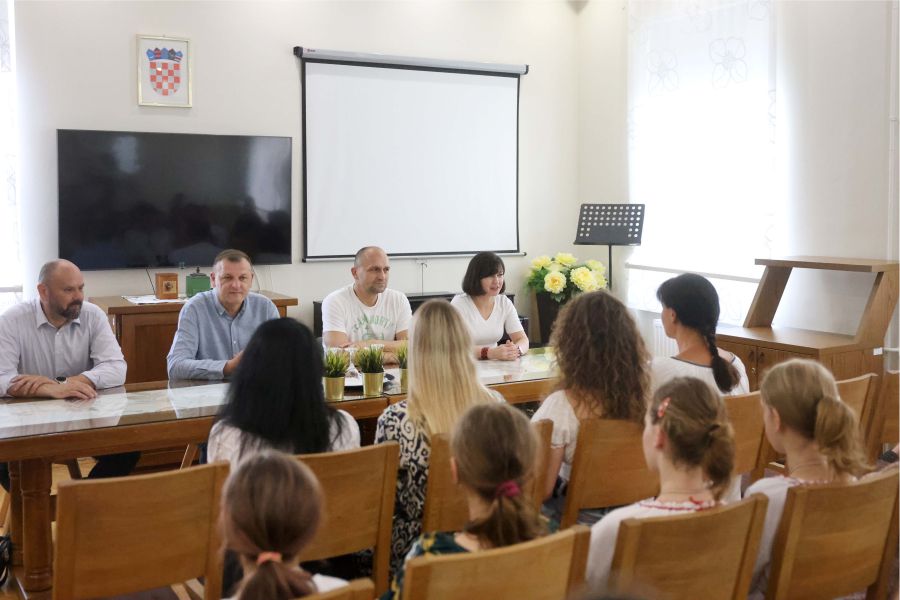 Posjet ukrajinske djece Hrvatskoj