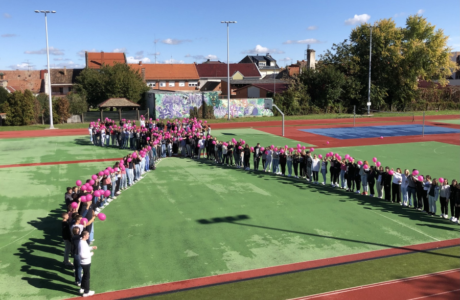 Đakovački gimnazijalci obilježili projekt „Mama budi zdrava“