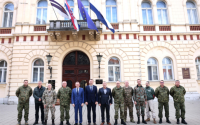 Polaznici Ratne škole „Ban Josip Jelačić“ u nastavnom posjetu Osijeku i Osječko-baranjskoj županiji