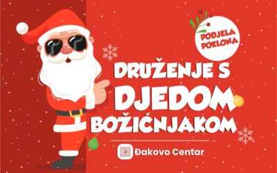 Djed Božićnjak s vrećom punom darova i ove godine stiže u Đakovo Centar!