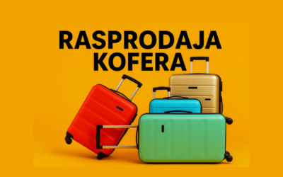Velika rasprodaja kofera u trgovini Posteljina.hr