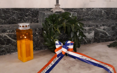Delegacija HNS-a položila vijenac na grobu J. J. Strossmayera
