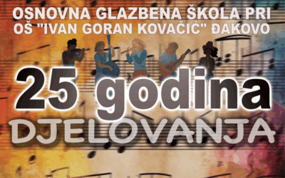 Koncertima i jazz radionicom đakovačka Glazbena škola obilježava 25 godina djelovanja
