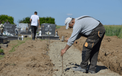 Budrovačkom groblju novi metri nogostupa i ograde