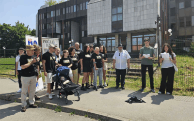 Postavljen kamen spoticanja u čast Rubena Franka