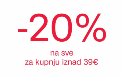 Ljetni popust u s.Oliveru Đakovo – 20% na sve iznad 39 €!