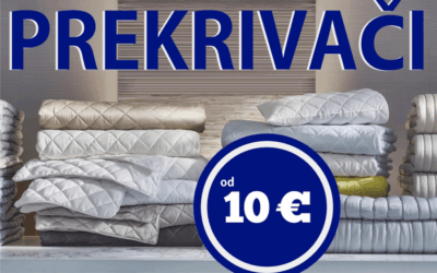 Velika ljetna akcija u Posteljina.hr: 50% popusta na sve prekrivače!