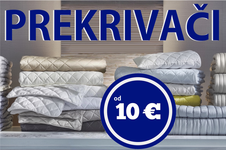 Velika ljetna akcija u Posteljina.hr: 50% popusta na sve prekrivače!