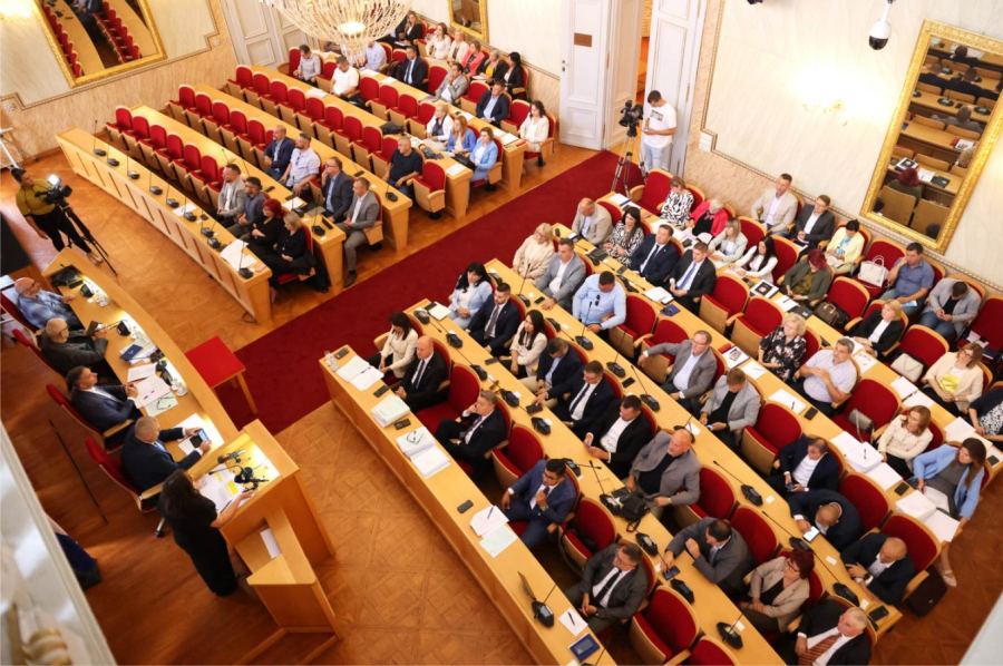 Skupština OBŽ: Usvojen rebalans Proračuna i novi ustroj upravnih tijela