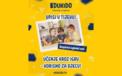 Najzabavnija LEGO® nastava u gradu – upisi u tijeku