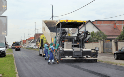 Započelo asfaltiranje Ulice Andrije Hebranga