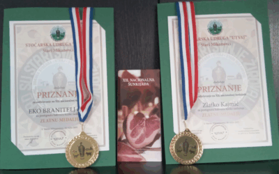 Šunka Poljoprivredne zadruge Branitelj eko osvojila zlatnu medalju na 12. Nacionalnoj šunkijadi
