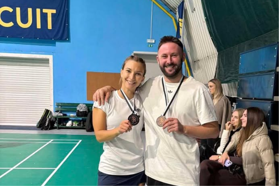 Marija Penava i Ante Flanjak_Foto_Badminton Drenje