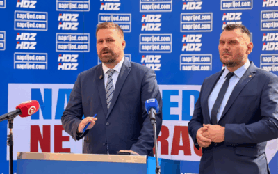 Pod sloganom “Naprijed, ne natrag!” Marin Mandarić predstavio kampanju za izbore