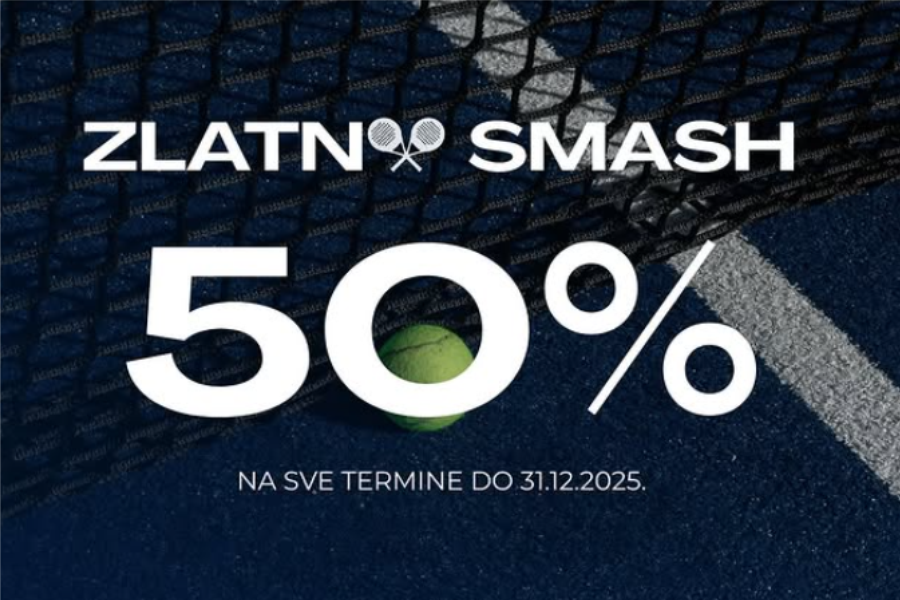 Ne propustite priliku – Padel Zone daje 50% popusta na sve termine do kraja godine!