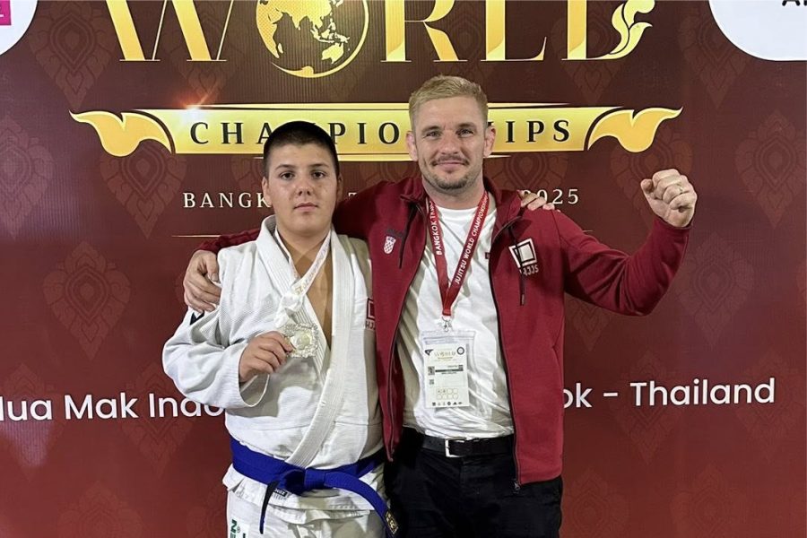 Mihael Mejdanac osvaja srebro na Svjetskom ju-jitsu kupu u Bangkoku!