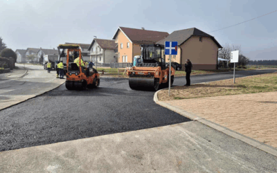 Gradi se cesta i javna rasvjeta odvojka Ulice kralja Zvonimira u Đakovu