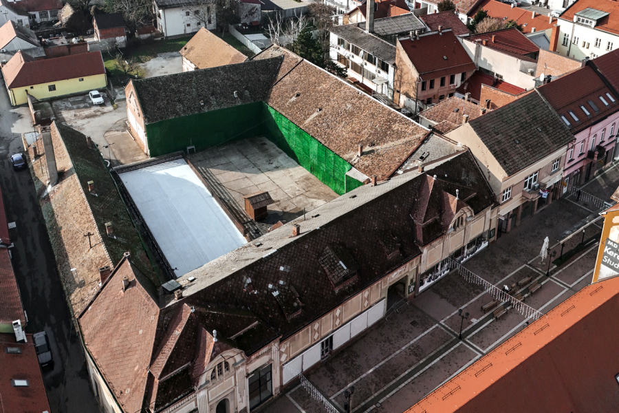 Klizalište prvi puta u dvorištu Kuće Reichsmann