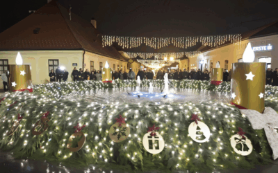 Županica Tramišak upalila treću adventsku svijeću na Strossmayerovom trgu