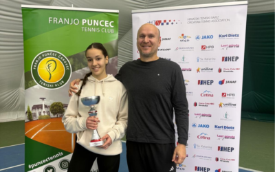 Dora Belvanović viceprvakinja Hrvatske u teniskim parovima!