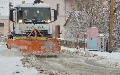 Gradske ceste posute s 35 tona soli i sipine