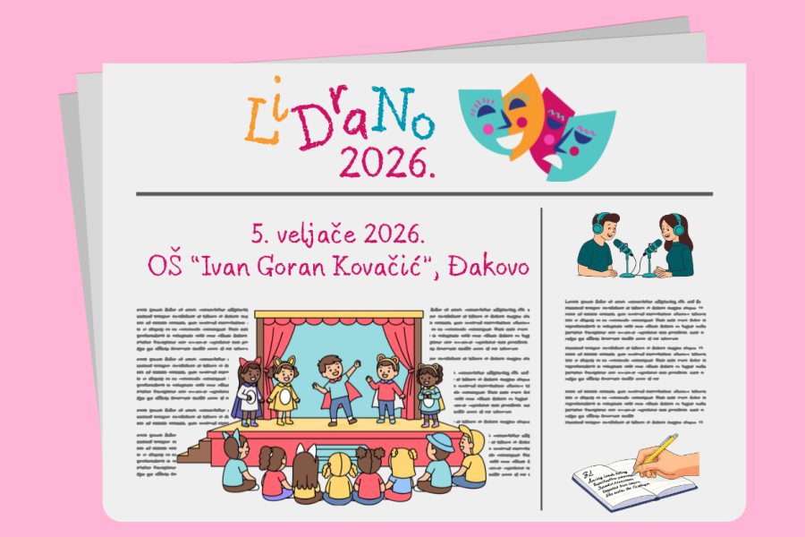 OŠ “Ivan Goran Kovačić” domaćin Međuškolske smotre LiDraNo 2026.