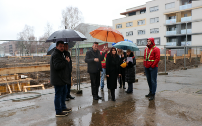 Županica Nataša Tramišak posjetila gradilište đakovačke OŠ “Vladimir Nazor”