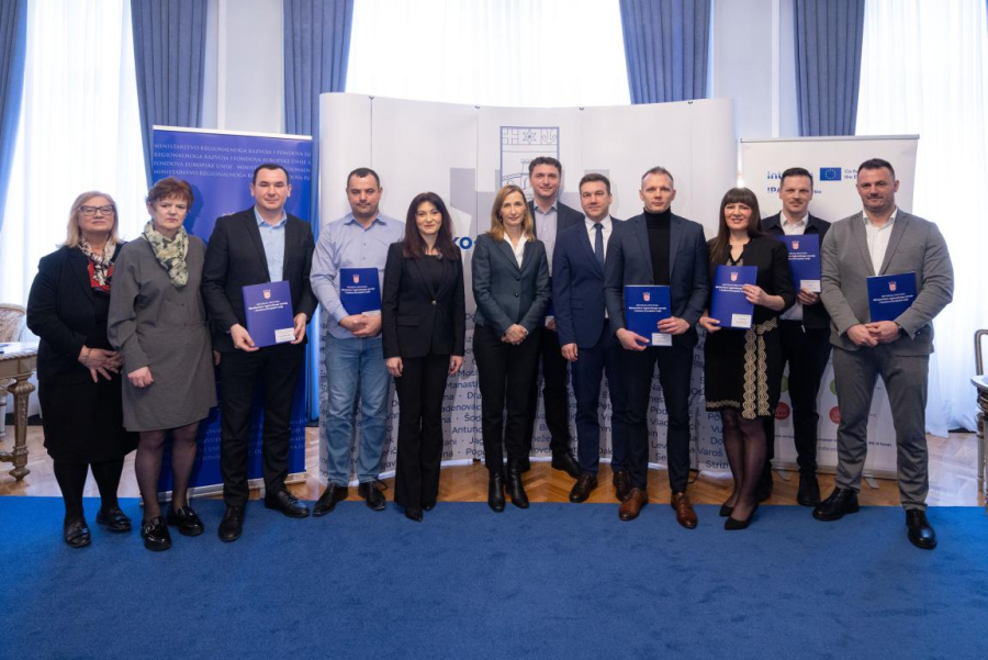 U OBŽ dodijeljeni ugovori za projekte vrijedne 6,9 milijuna eura: fokus na gospodarstvo, obrazovanje i okoliš