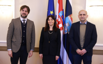 Potpredsjednici Vlade RH Anušić i Ćorić posjetili Osječko-baranjsku županiju